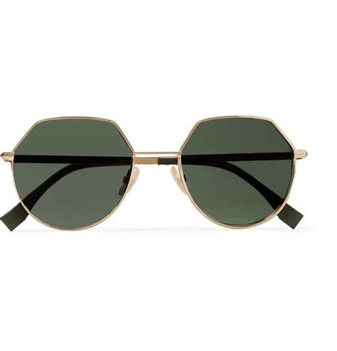 fendi hexagonal sunglasses ss13|Women's Designer Sunglasses .